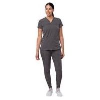 Gray Jogger Scrub Set